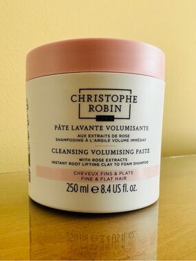 Christophe Robin Cleansing Volumising Paste – Pink & White